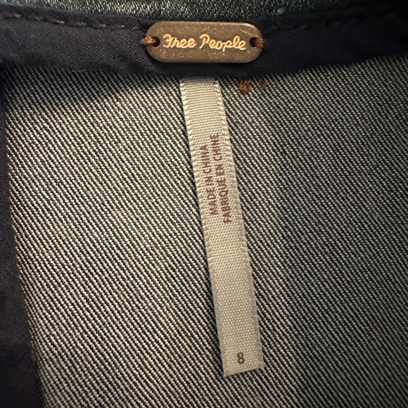 NWT Free People denim skirt - Size 8 - Picture 6 of 6